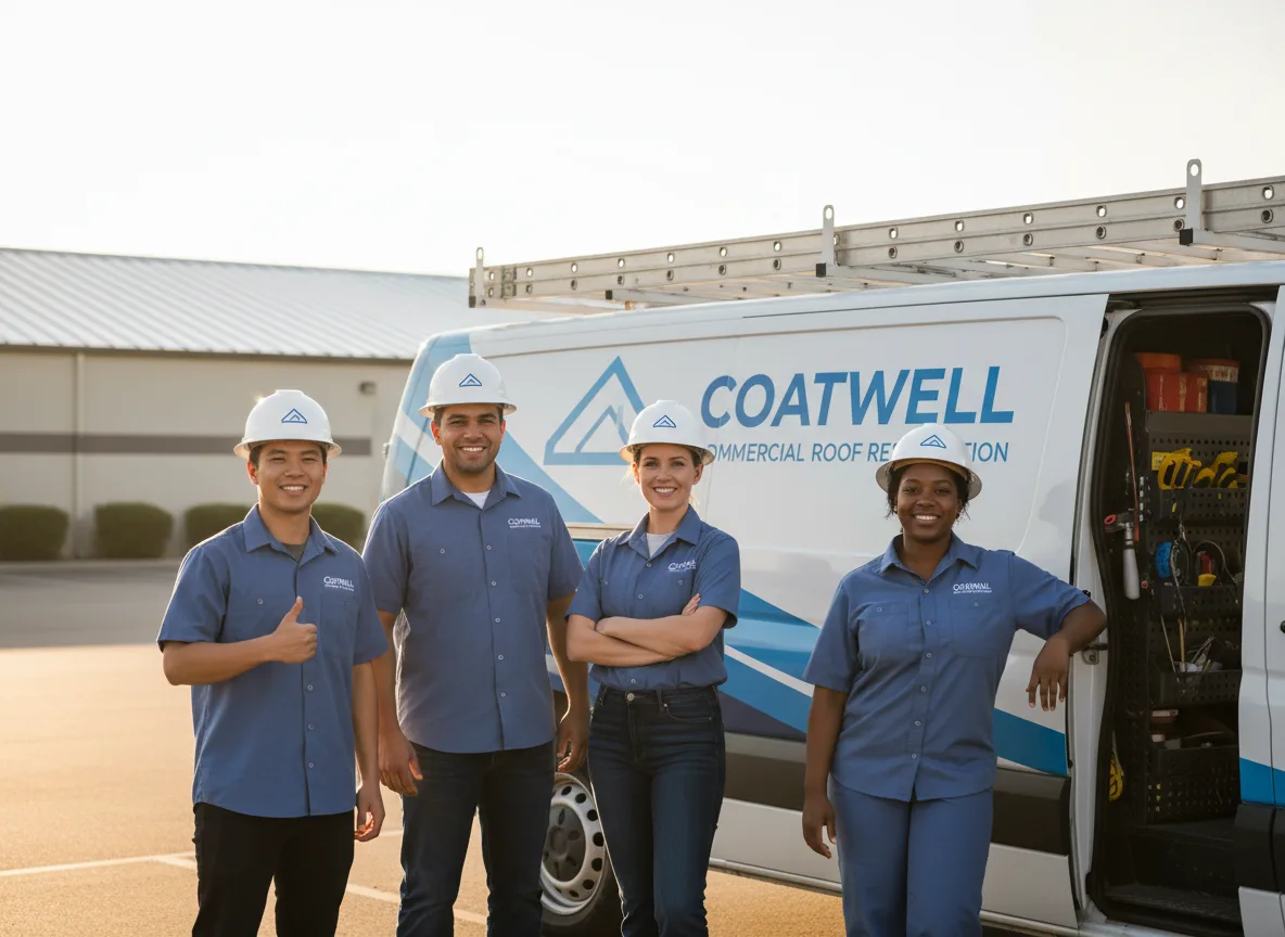 Commercial roof coating company in Labadie, MO